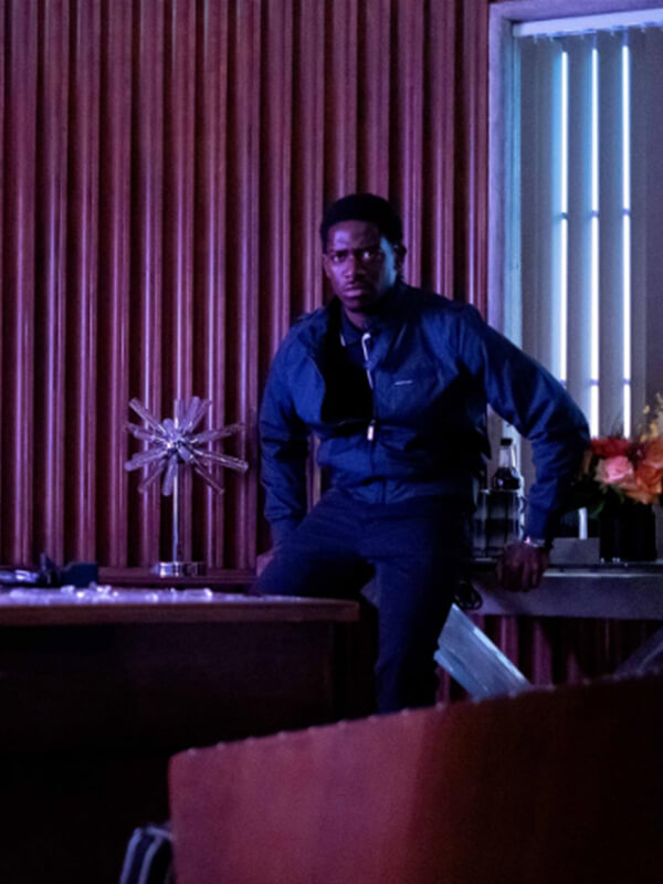 Snowfall 2017 Damson Idris Blue Cotton Jacket