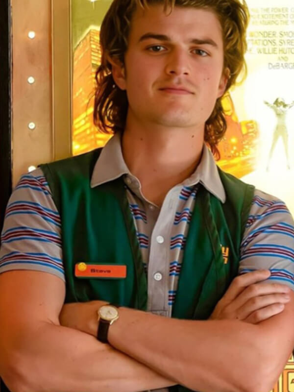 Stranger Things Steve Harrington Green Vest