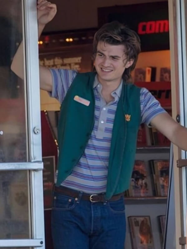 Stranger Things Steve Harrington Green Vest
