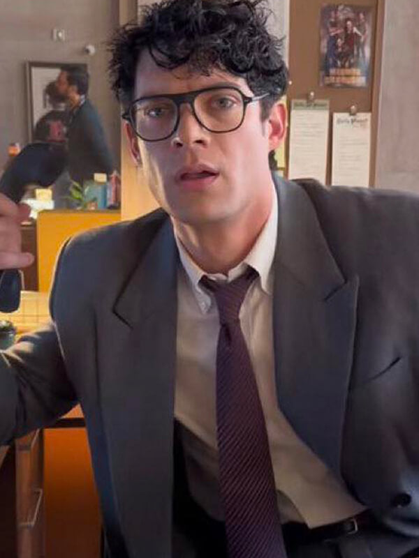 Superman 2025 David Corenswet Blue Suiting Jacket