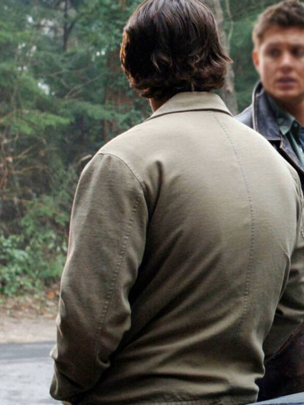 Supernatural Sam Winchester Beige Cotton Jacket