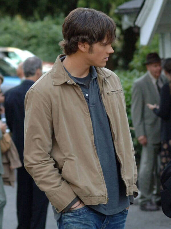 Supernatural Sam Winchester Beige Cotton Jacket