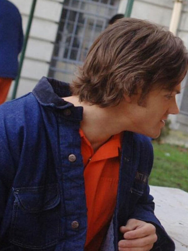 Supernatural Sam Winchester Blue Cotton Jacket