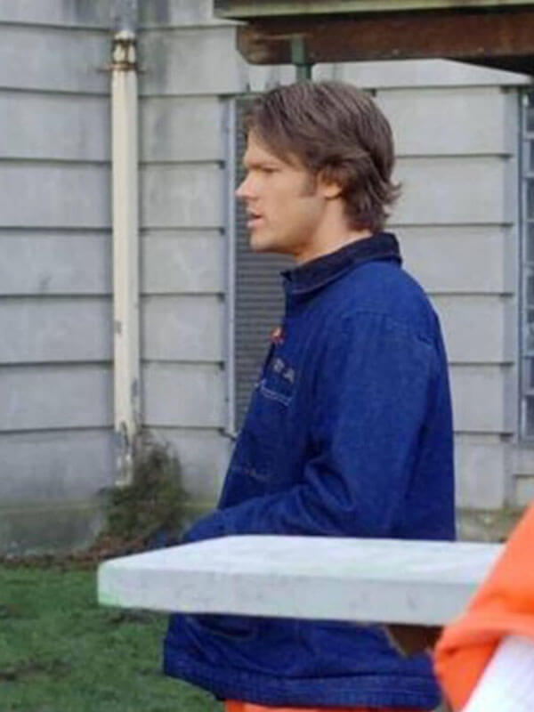 Supernatural Sam Winchester Blue Cotton Jacket