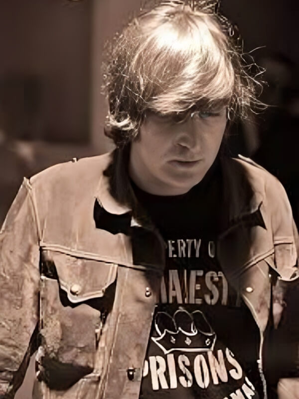The Beatles John Lennon Suede Leather Jacket