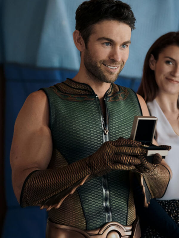 The Boys 2019 Chace Crawford Leather Jacket