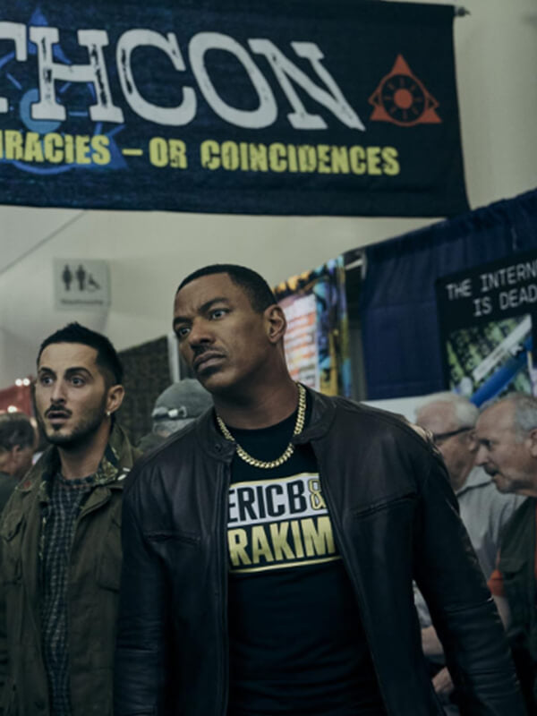 The Boys 2019 Laz Alonso Brown Leather Jacket
