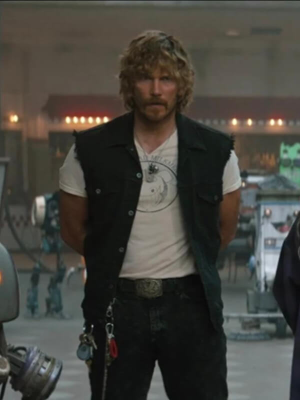 The Electric State 2025 Chris Pratt Cotton Vest