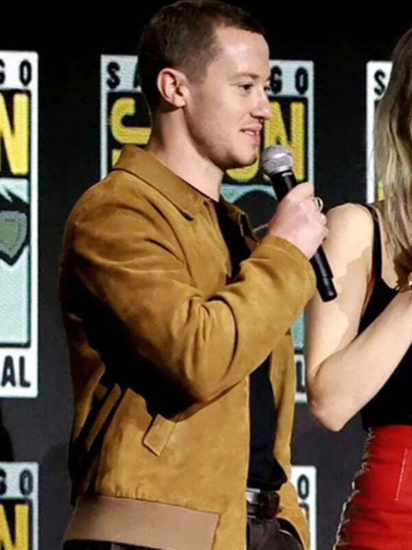 The Fantastic Four 2025 Joseph Quinn Brown Suede Leather Jacket