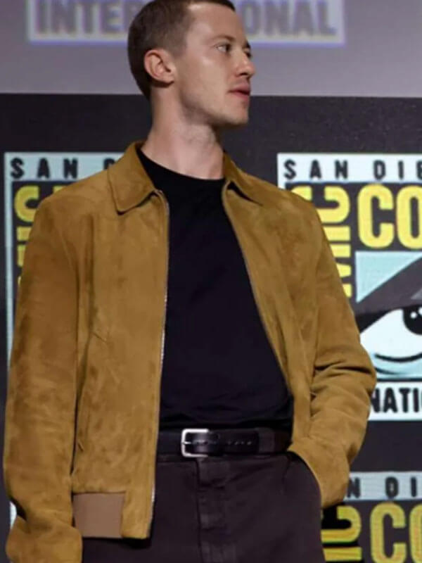 The Fantastic Four 2025 Joseph Quinn Brown Suede Leather Jacket