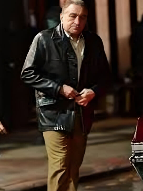 The Irishman 2019 Robert de Niro Leather jacket
