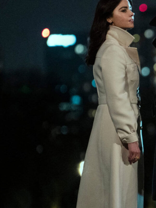 The Sandman S02 Jenna Coleman White Wool Coat