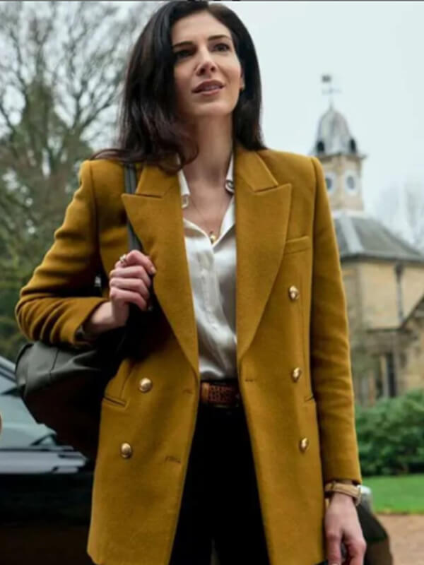 The Sandman S02 Razane Jammal Brown Wool Coat