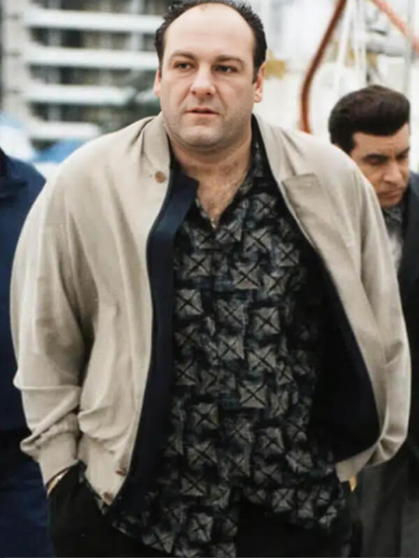 The Sopranos Tony Soprano Beige Jacket