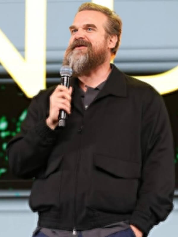 Thunderbolts 2025 David Harbour Black Cotton Jacket