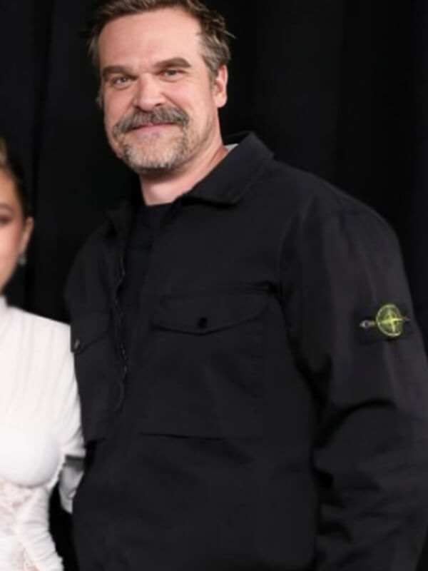 Thunderbolts 2025 Event David Harbour Black Cotton Jacket