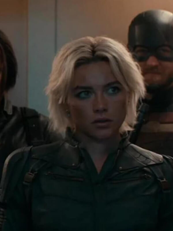 Thunderbolts 2025 Florence Pugh Black Jacket