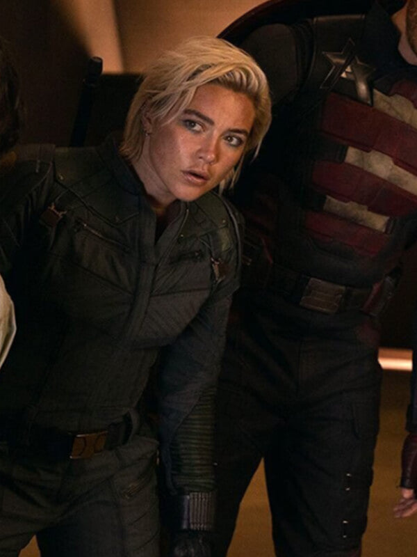 Thunderbolts 2025 Florence Pugh Black Jacket