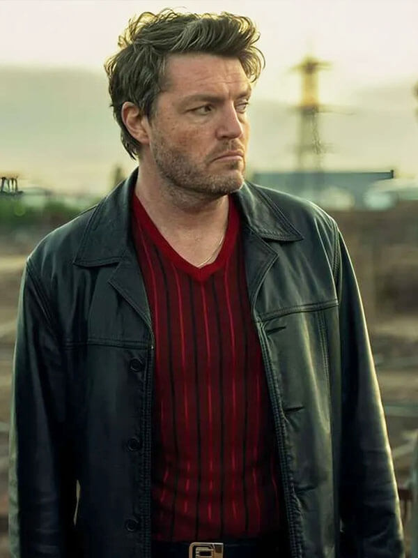 Tom Burke Legends Season 01 Black Leather Jacket