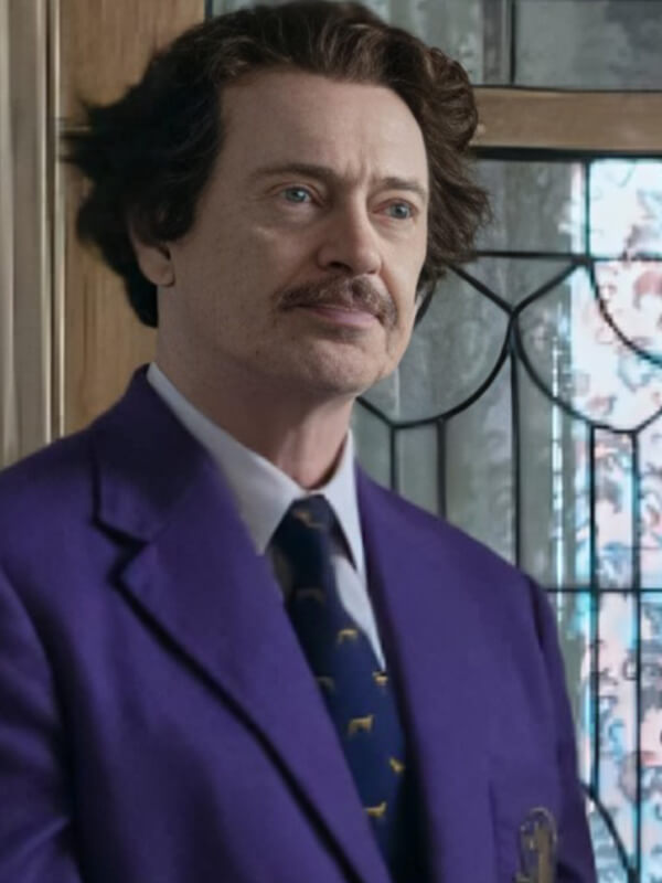 Wednesday 2025 Barry Dort Suiting Blue Blazer