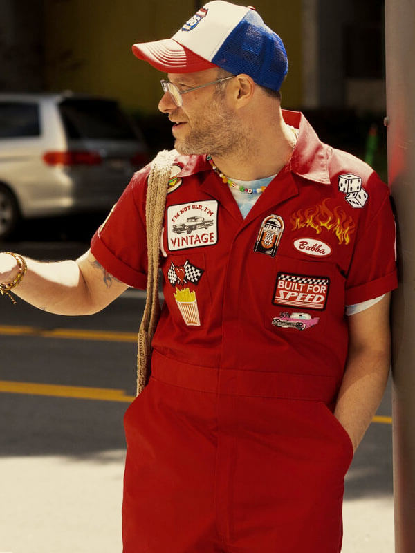 Will Platonic Red Cotton Jumpsuit