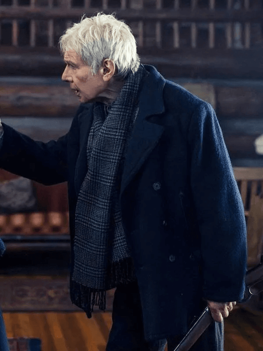 1923 2022 Jacob Dutton Blue Wool Jacket 