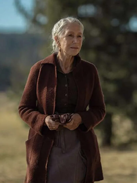 1923 Cara Dutton Wool Brown Jacket