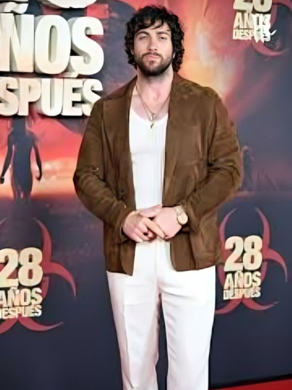 28 Year Later Jamie Brown Suede Blazer