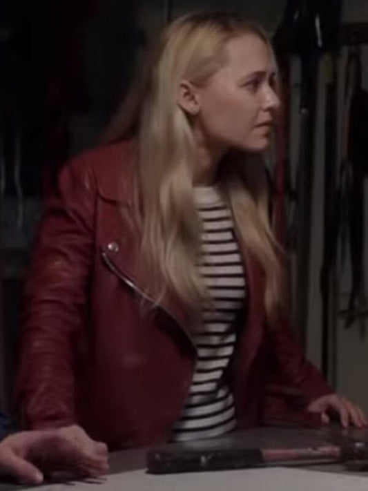 Goosebumps 2 Madison Iseman Leather Jacket 