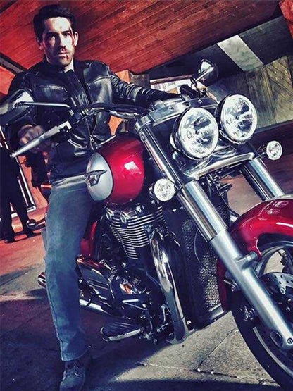 Accident Man 2018 Scott Adkins Black Leather Jacket