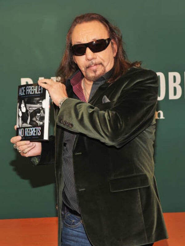 Ace Freyhal Book Launch Green Velvet Jacket