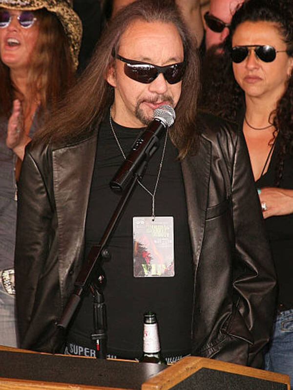 Ace Freyhal Dimebag Induction Brown Leather Jacket