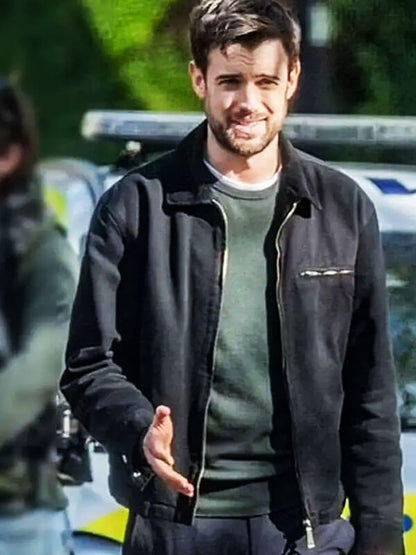 Adam Healy Malice Black Cotton Jacket