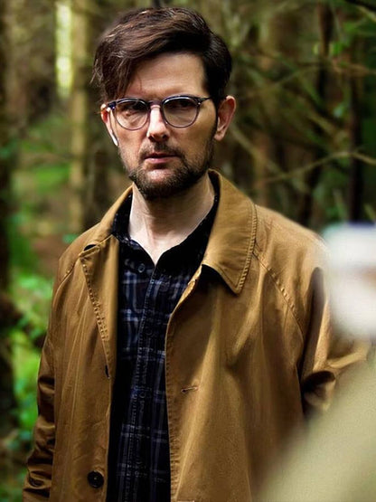 Adam Scott Hokum 2026 Brown Cotton Coat