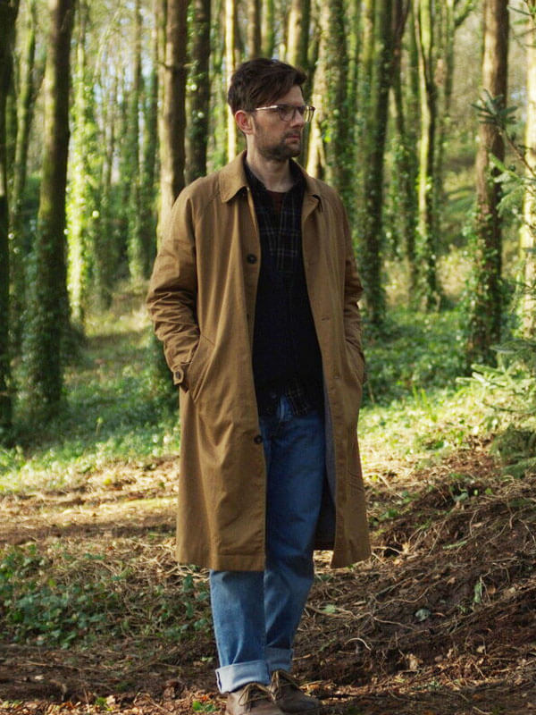 Adam Scott Hokum 2026 Brown Cotton Coat