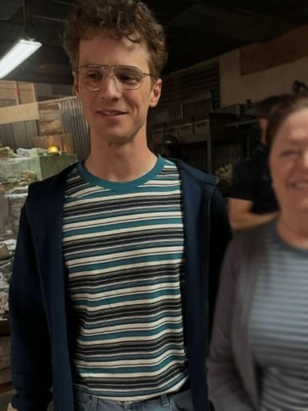 Adrian Chase Peacemaker Season 02 Blue Bomber Jacket