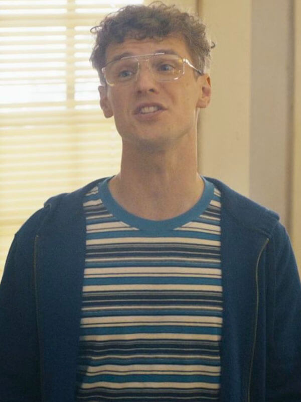 Adrian Chase Peacemaker Season 02 Blue Bomber Jacket