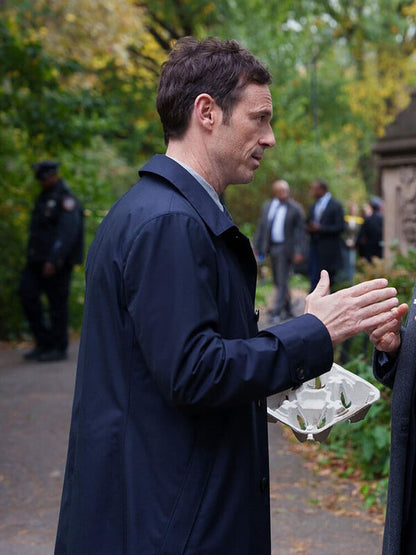 Agent Danny Furious Season 01 Blue Trench Coat