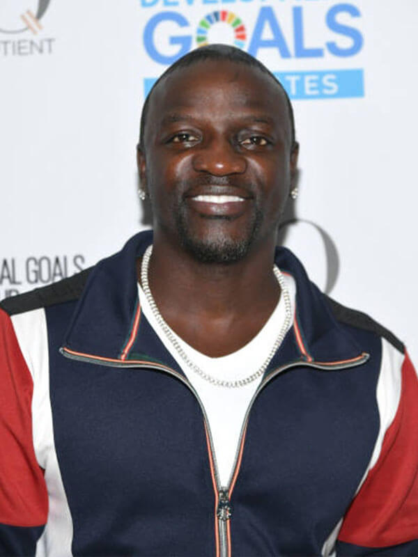Akon Concordia Annual Summit Blue Track Jacket