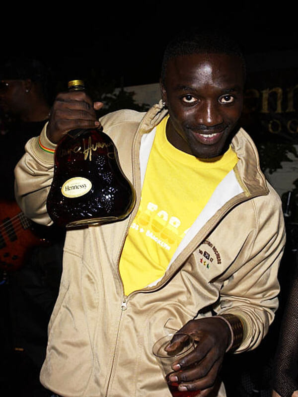 Akon Hennessy Event Tan Bomber Jacket