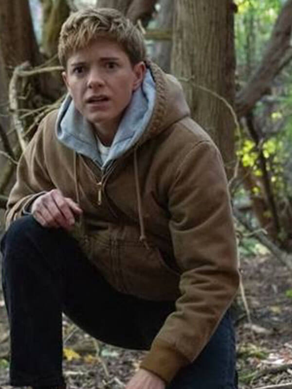 Alex Dempsey Wayward Netflix Unisex Brown Hoodie Jacket.