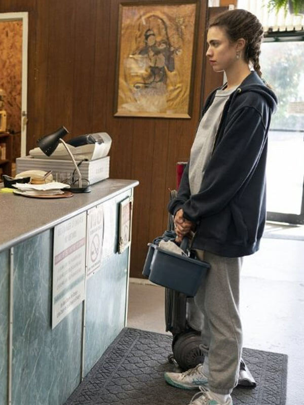 Alex Russell Maid 2021 Blue Zip Up Hoodie