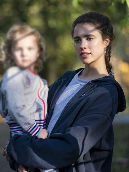 Alex Russell Maid 2021 Blue Zip Up Hoodie