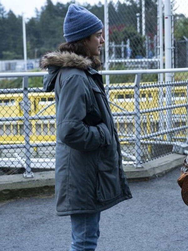 Alex Russell Maid 2021 Grey Hooded Jacket