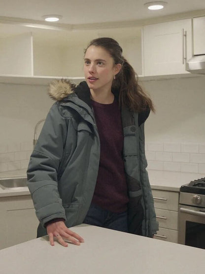 Alex Russell Maid 2021 Grey Hooded Jacket