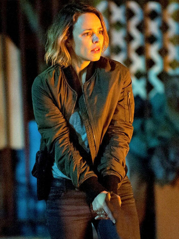 Ani Bezzerides true Detective Season 02 Green Bomber Jacket