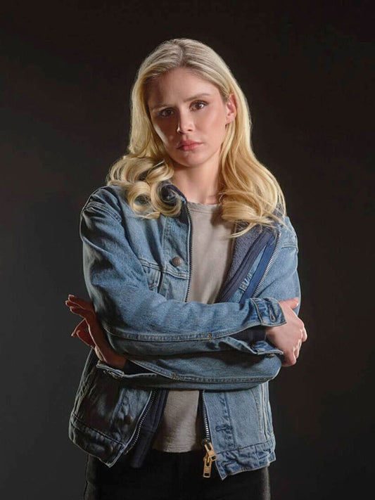 Annie January The Boys Season 05 Blue Denim Jacket
