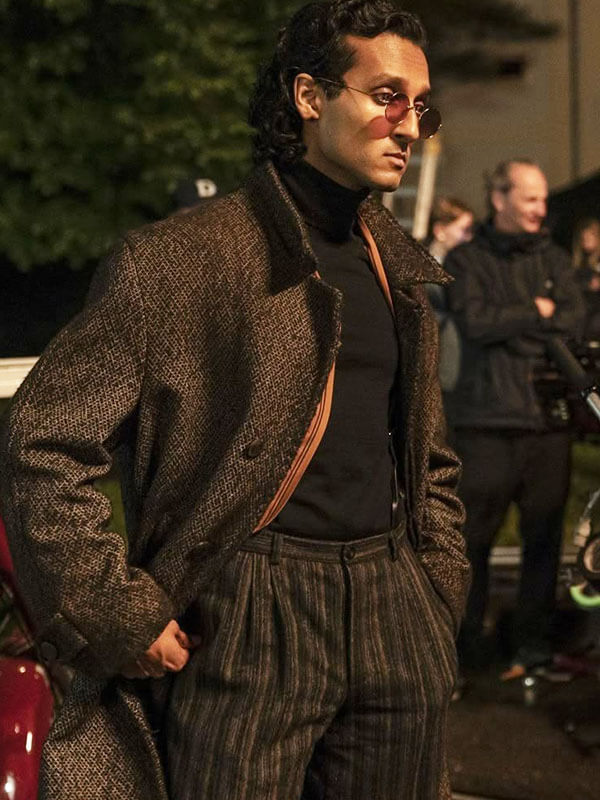 Armand Interview With The Vampire Season 02 Grey Tweed Coat