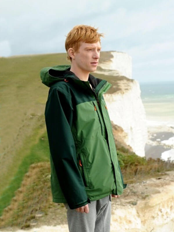 Ash Black Mirror Season 02 Green Rain Jacket 