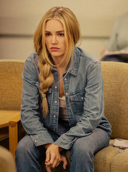 Aynsly Norris Landman 2025 Blue Denim Jacket